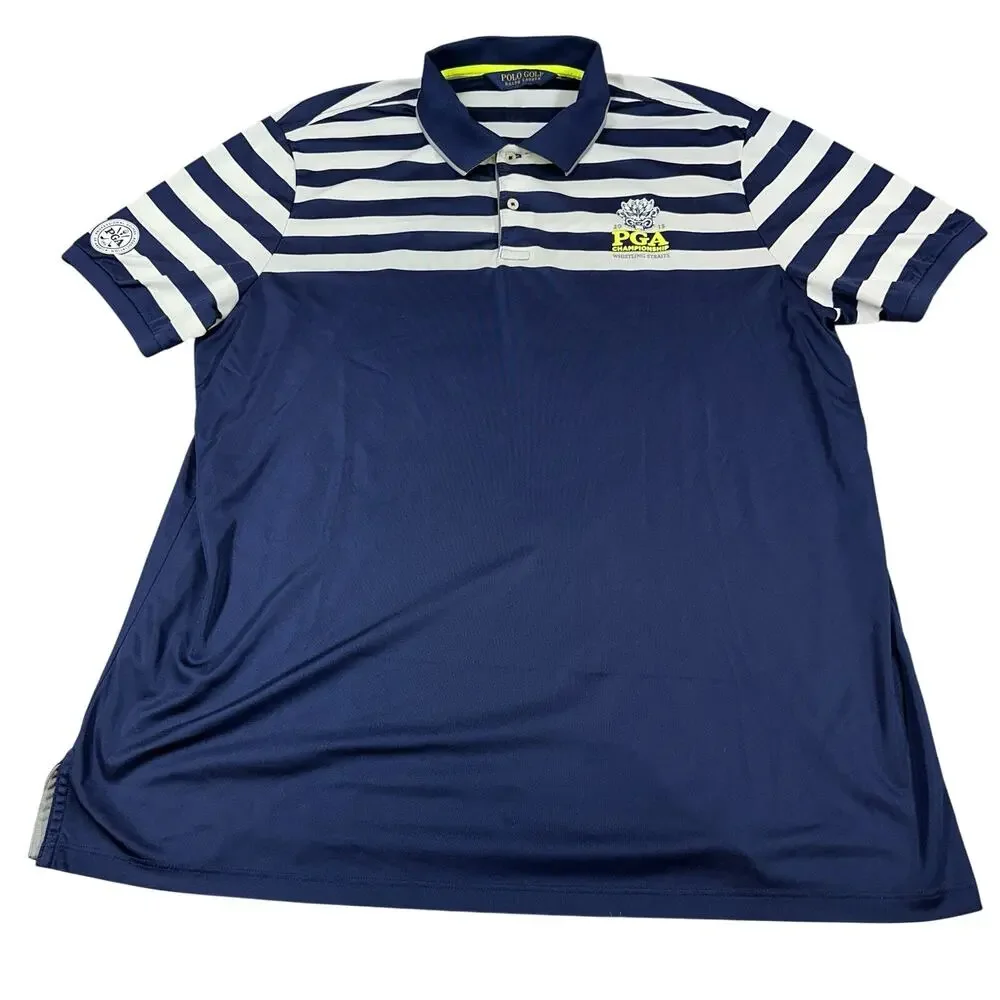 Polo Ralph Lauren XL 2015 PGA Championship Whistling Straits Golf Polo Shirt